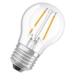 Osram Classic LED E27 Ball Filament Clear 4W 470lm - 840 Cool White | Replaces 40W