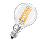 Ledvance Classic LED E14 Ball Filament Clear 2.9W 470lm - 827 Extra Warm White | Dimmable - Replaces 40W