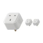 Multipack 3x Calex Smart Tuya Wifi Powerplug UK