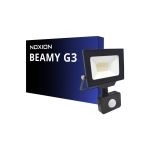 Noxion LED Floodlight Beamy G3 20W 2200lm 100D - 840 Cool White | IP65 - Motion and Light Sensor - Symmetrical