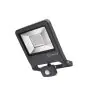 Ledvance LED Floodlight Endura Black 50W 4500lm 100D - 840 Cool White | IP44 - Motion and Light Sensor - Symmetrical