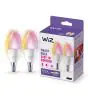 Duopack 2x WiZ Smart LED E14 Candle Frosted 5W 470lm | Best Colour Rendering - Dimmable - Replaces 40W