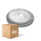 Multipack 6x Ledvance SUPERIOR LED Spot Reflector G53 AR111 7.4W 450lm 40D - 930 Warm White | Best Colour Rendering - Dimmable - Replaces 50W